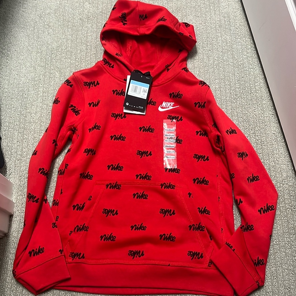 Nike Boys Script Hoodie